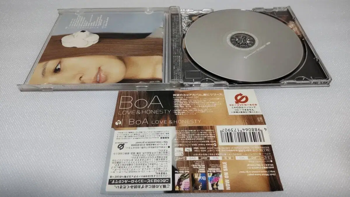 보아 BoA CD Love&Honesty 일본 수입반